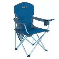 Oztrail Deluxe Arm Chair Blue