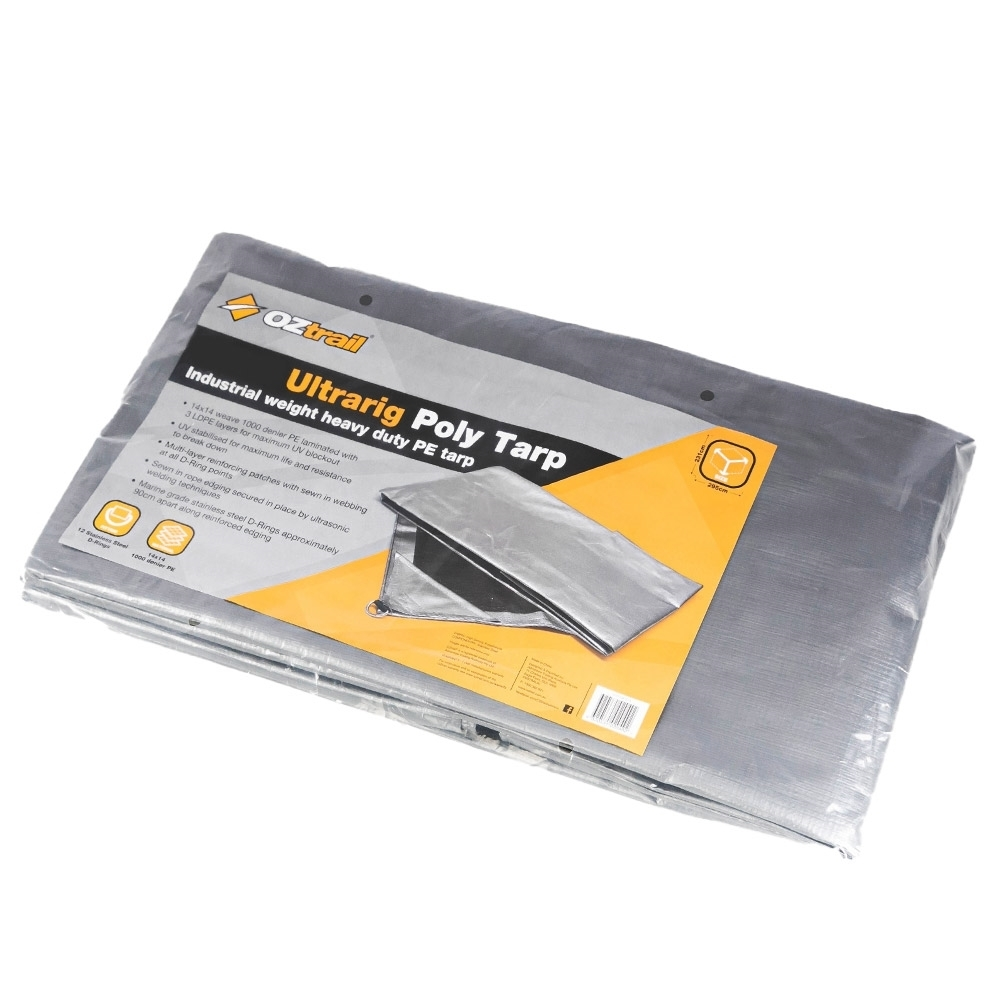 Oztrail Ultrarig XHD Poly Tarp 4×6 (1.12×1.73M) 6 Oztrail Ultrarig XHD Poly Tarp 4×6 (1.12×1.73M) - Image 4