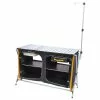 OZtrail Deluxe Camp Kitchen With Sink And Light Pole -Tentory Store 10000457