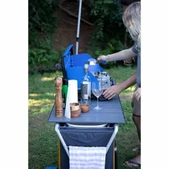 OZtrail Deluxe Camp Kitchen With Sink And Light Pole -Tentory Store 10000457 4