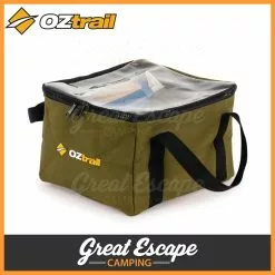 Oztrail Clear Top Canvas Bag Medium 7 Oztrail Clear Top Canvas Bag Medium -Tentory Store 10000481 2