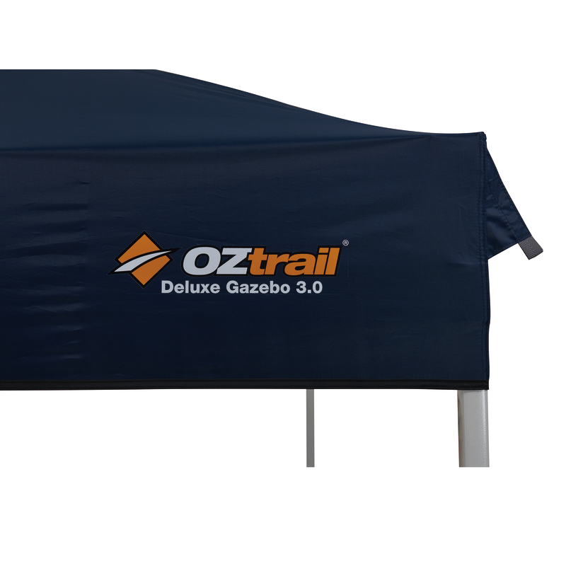 Oztrail Deluxe Gazebo 3.0 Blue 4 Oztrail Deluxe Gazebo 3.0 Blue - Image 2