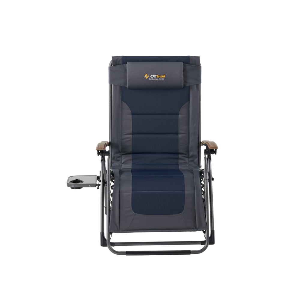 OZtrail Sun Lounge Jumbo Chair With Carry Bag 4 OZtrail Sun Lounge Jumbo Chair With Carry Bag - Image 2