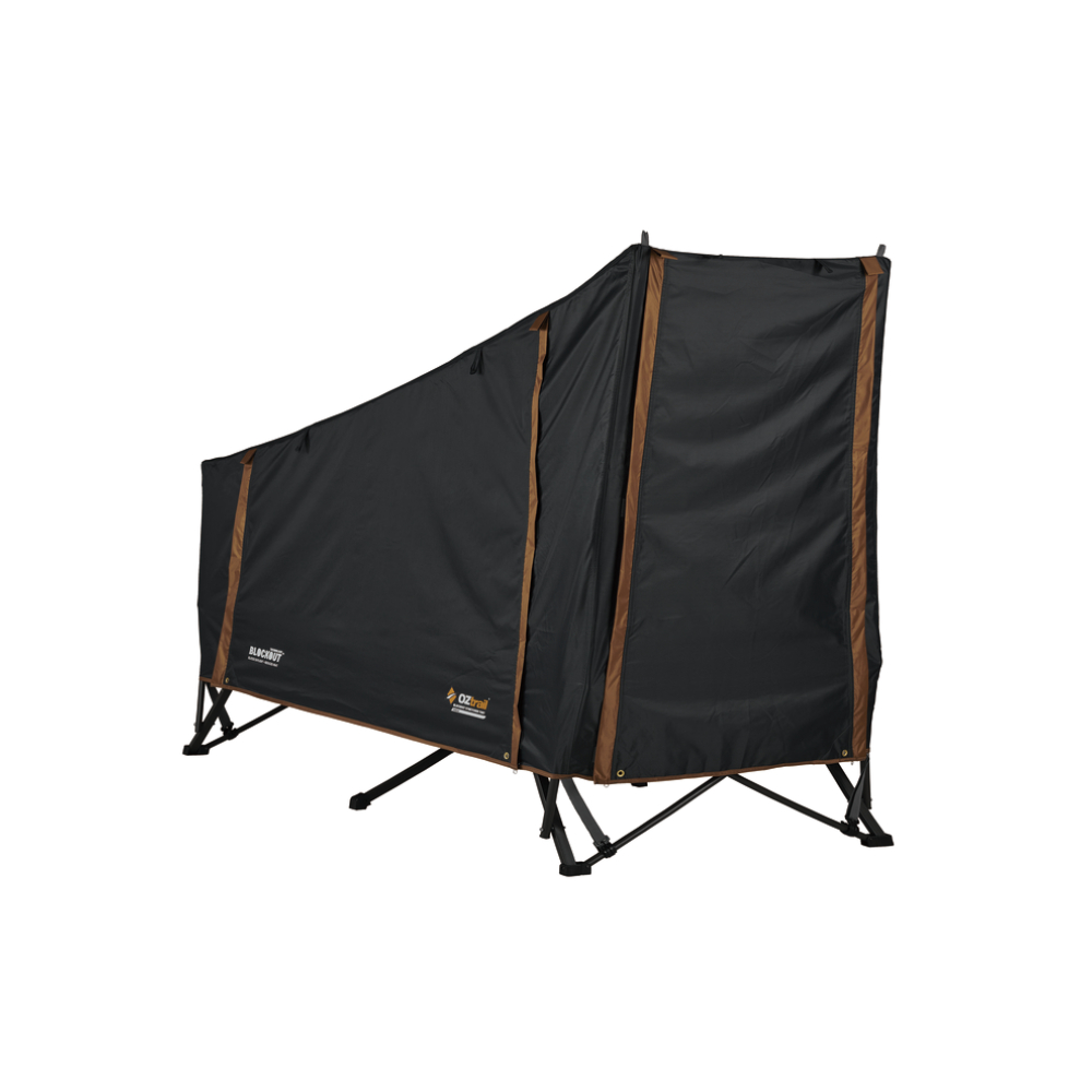 Oztrail Blockout Easy Fold Stretcher Tent Single 4 Oztrail Blockout Easy Fold Stretcher Tent Single - Image 2