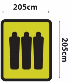 OZtrail Tasman 3P Dome Tent -Tentory Store DTM3P C 2
