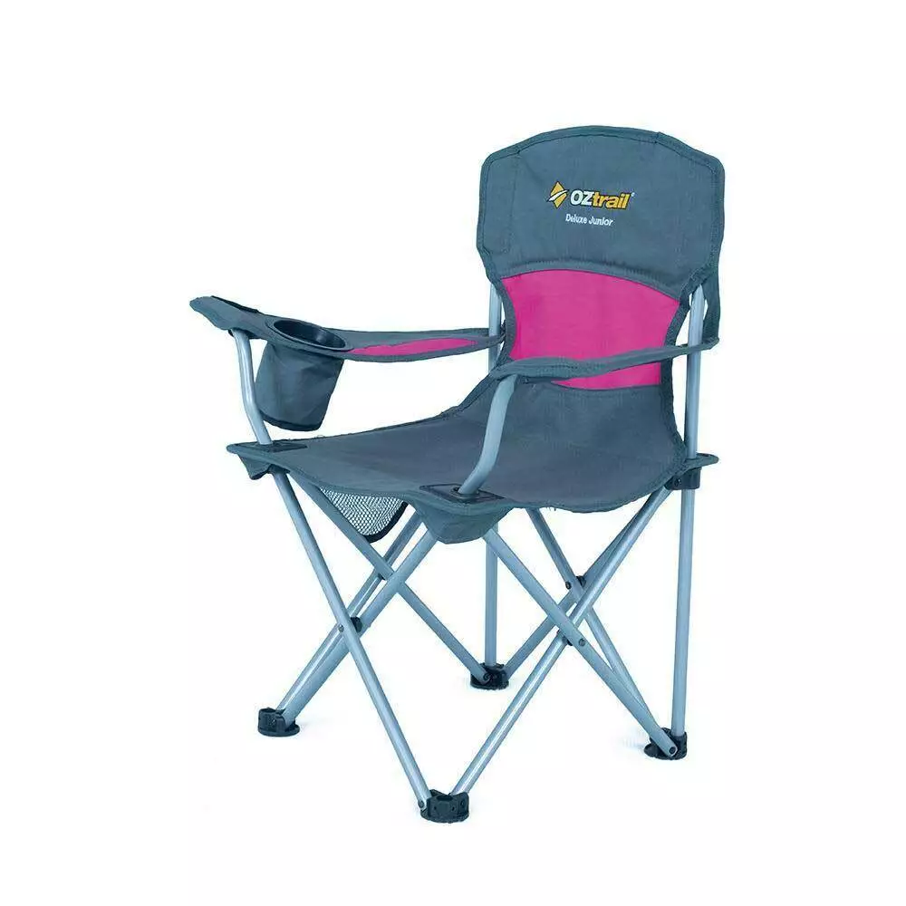 OZtrail Deluxe Junior Chair Pink 3 OZtrail Deluxe Junior Chair Pink