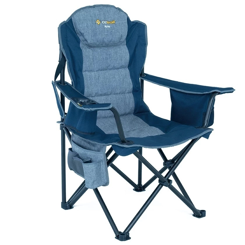 OZtrail Big Boy Chair Blue 4 OZtrail Big Boy Chair Blue - Image 2