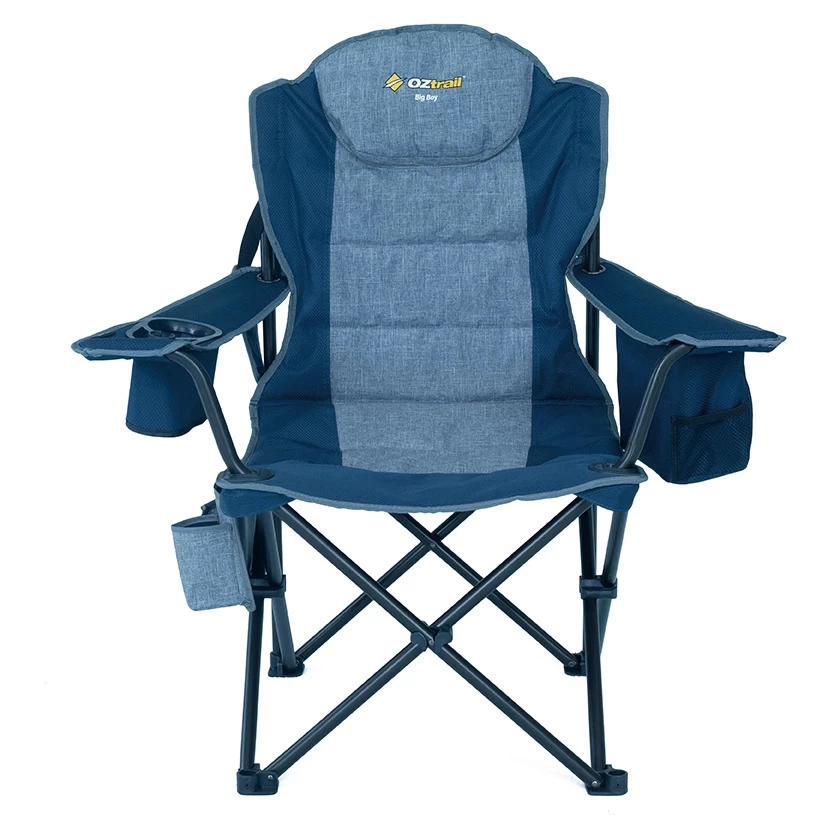 OZtrail Big Boy Chair Blue 3 OZtrail Big Boy Chair Blue