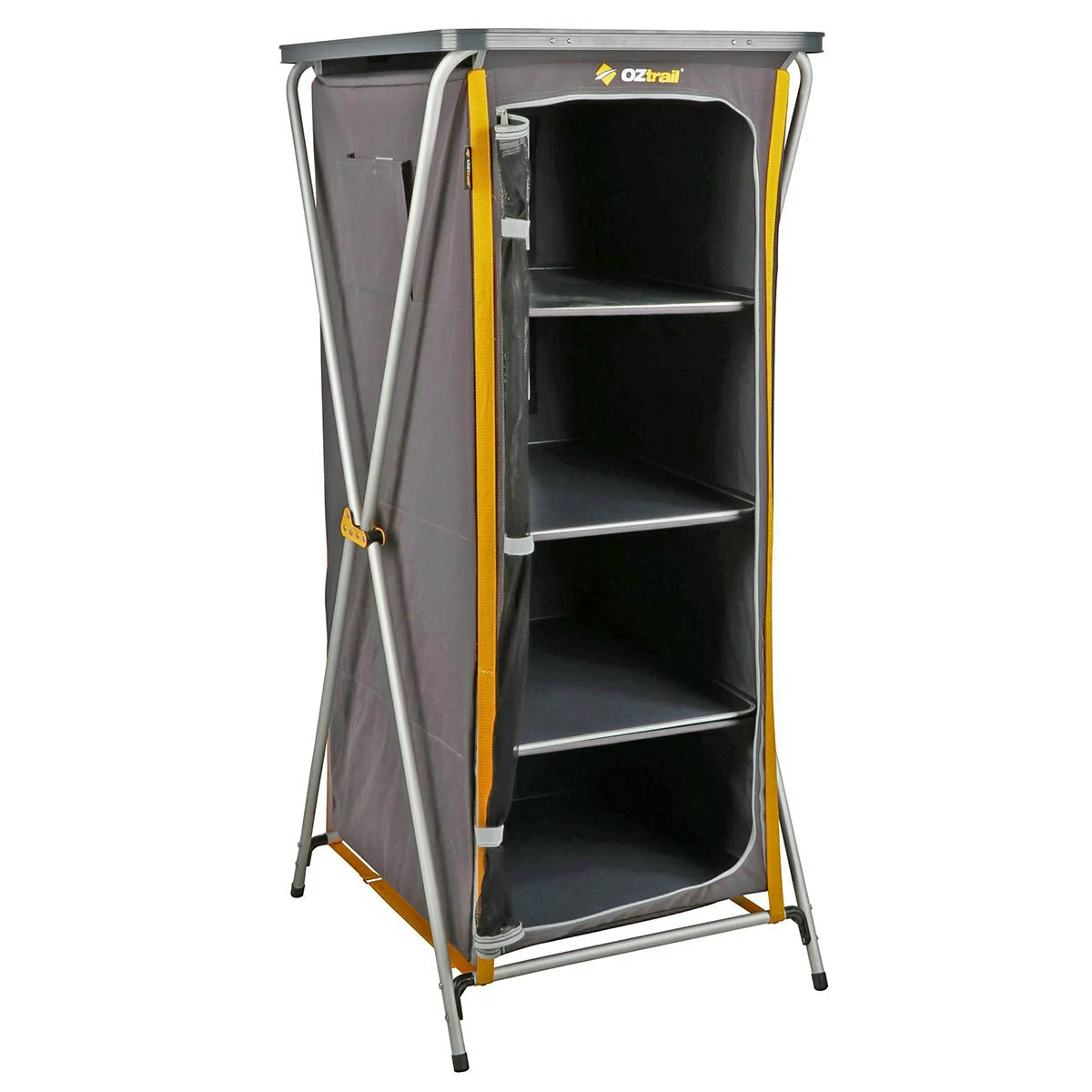 OZtrail Deluxe Folding 4 Shelf Cupboard 3 OZtrail Deluxe Folding 4 Shelf Cupboard
