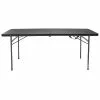 Oztrail Ironside 180cm Fold In Half Table -Tentory Store FTA IR180F D