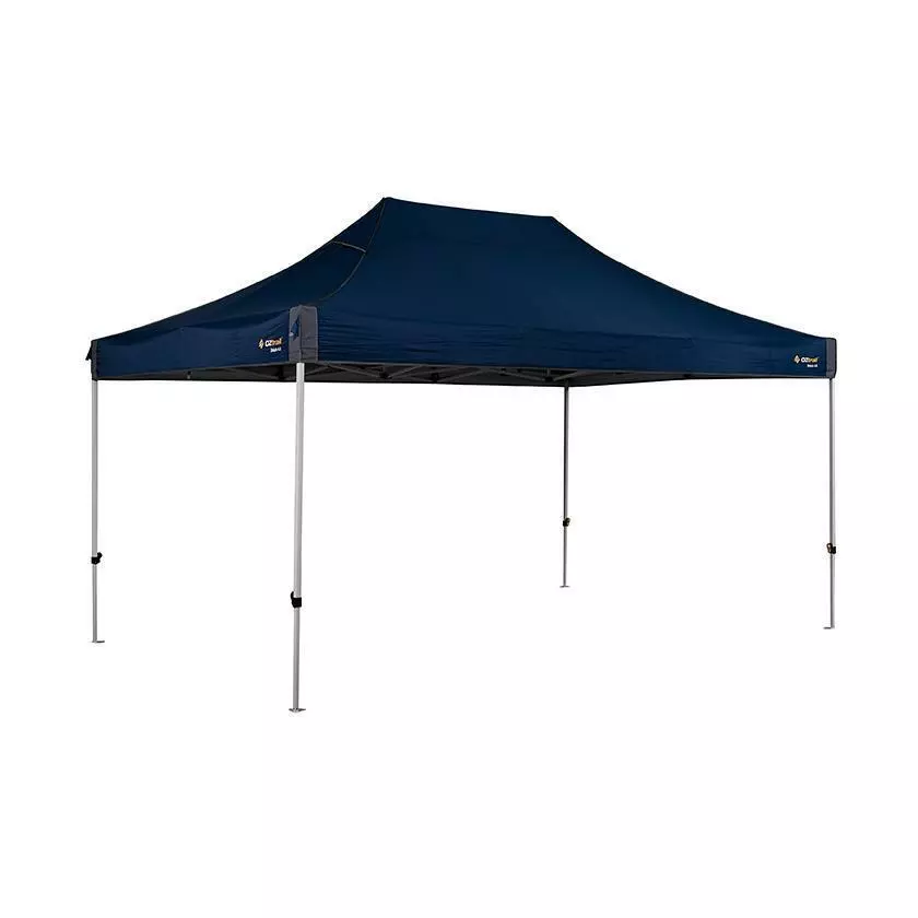 Oztrail Deluxe 4.5 Gazebo Blue 3 Oztrail Deluxe 4.5 Gazebo Blue